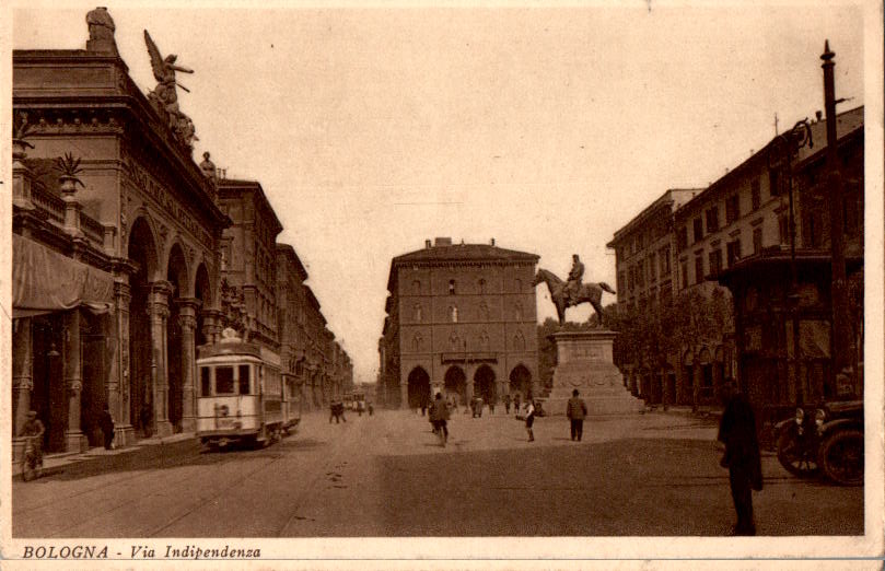 bologna, via indipendenza