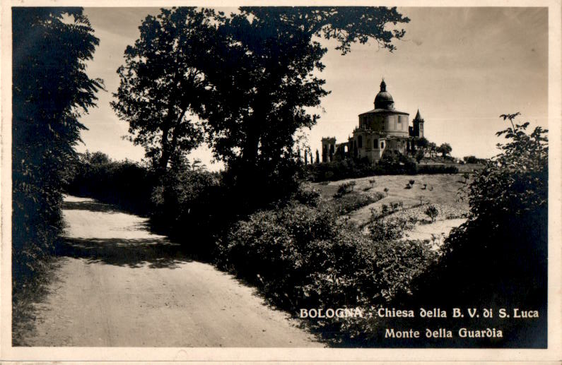 bologna, chiesa della b.v. di s. luca, monte della guardia