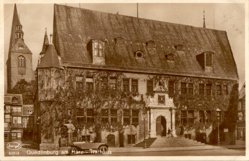 quedlinburg, rathaus