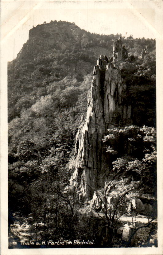 thale, partie im bodetal