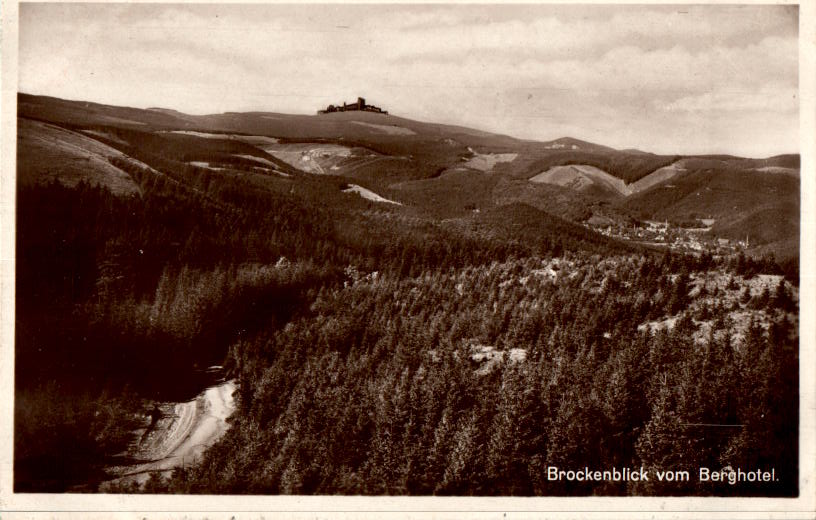 brockenblick vom berghotel