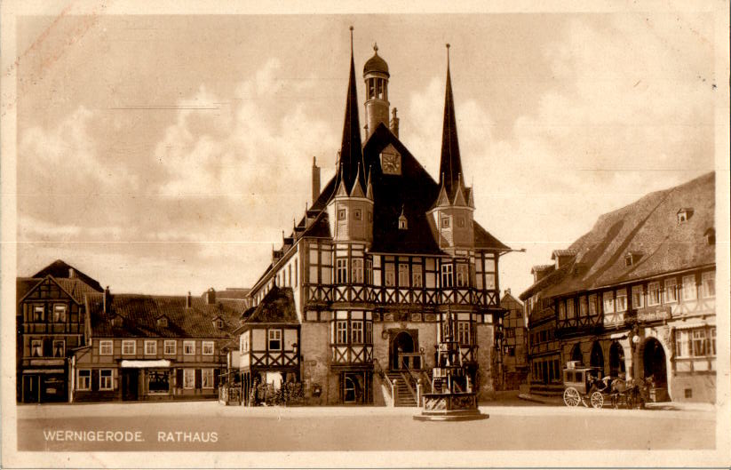 wernigerode, rathaus