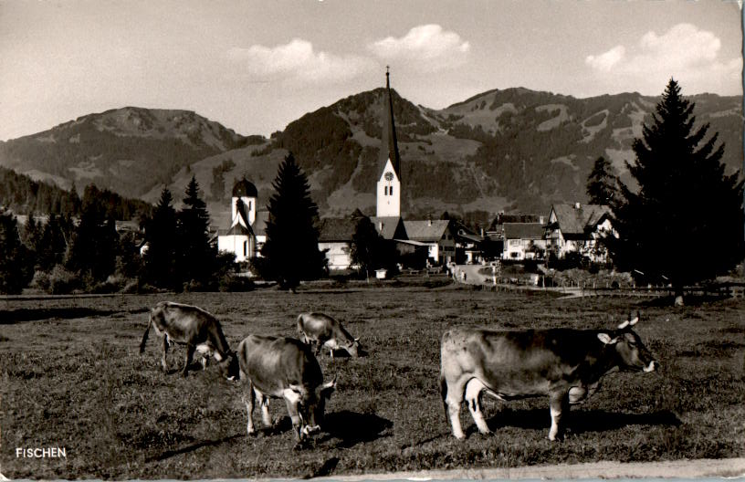 fischen, allgäu, 1966