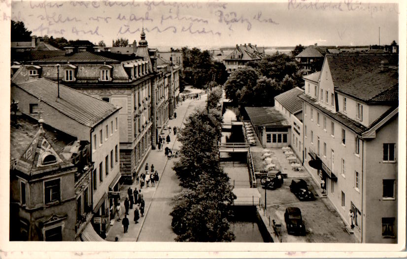 bad wörishofen, kneippstraße, 1950