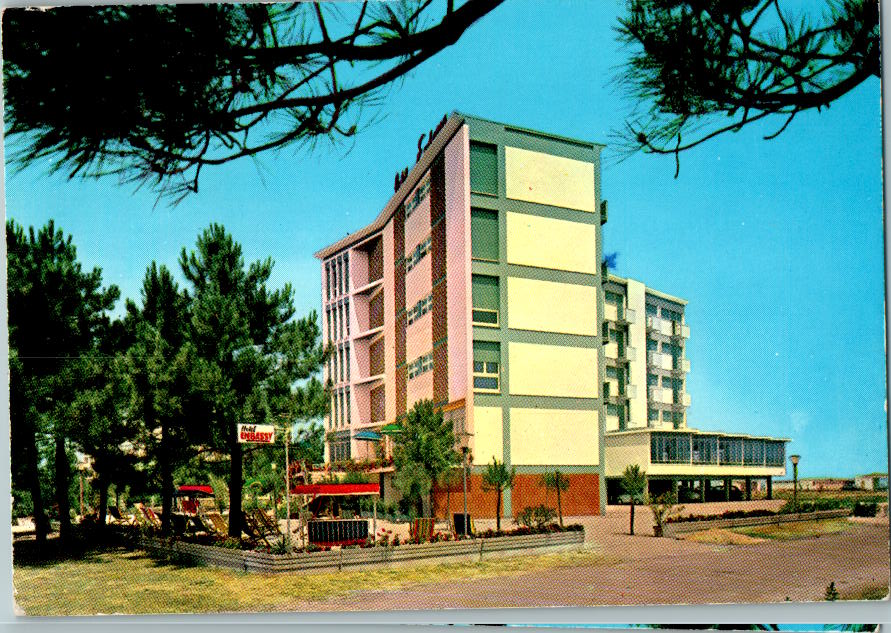 milano marittima - hotel embassy, 1967