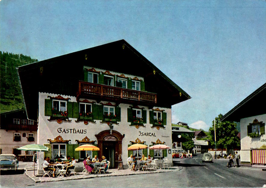 gasthof isartal, wallgau/obb., bes. max neuner