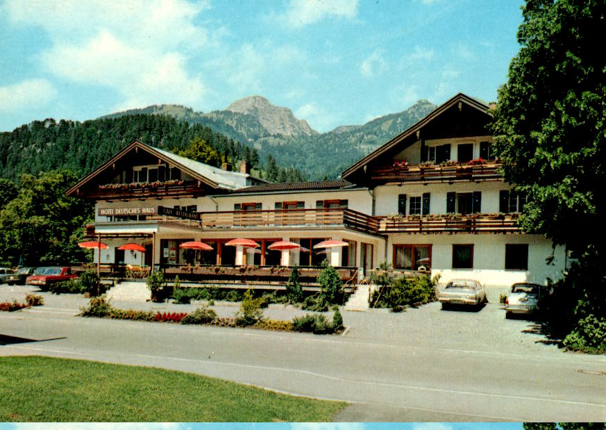 café deutsches haus, bayrischzell