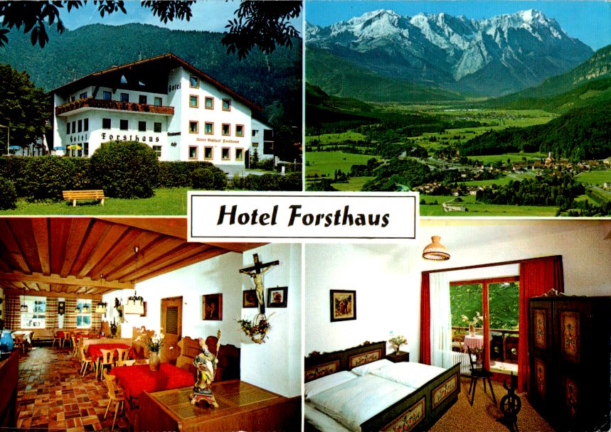 hotel forsthaus, oberau b. garmisch