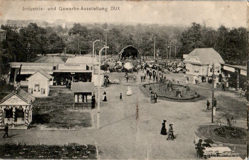 industrie- und gewerbe-ausstellung dux, 1911