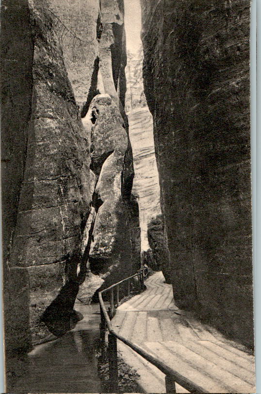 adersbacher felsen - lange gasse