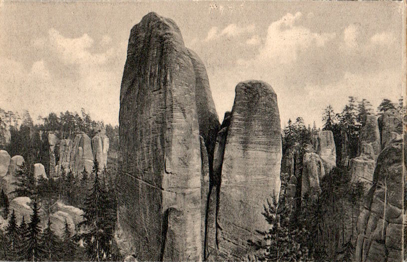 adersbacher felsen - panorama ii