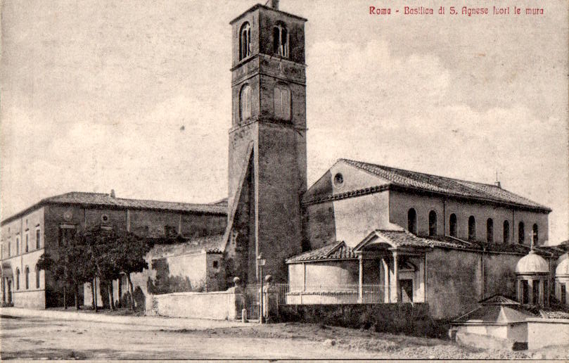 roma, basilica di s. agnese