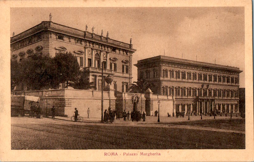 roma, palazzo margherita