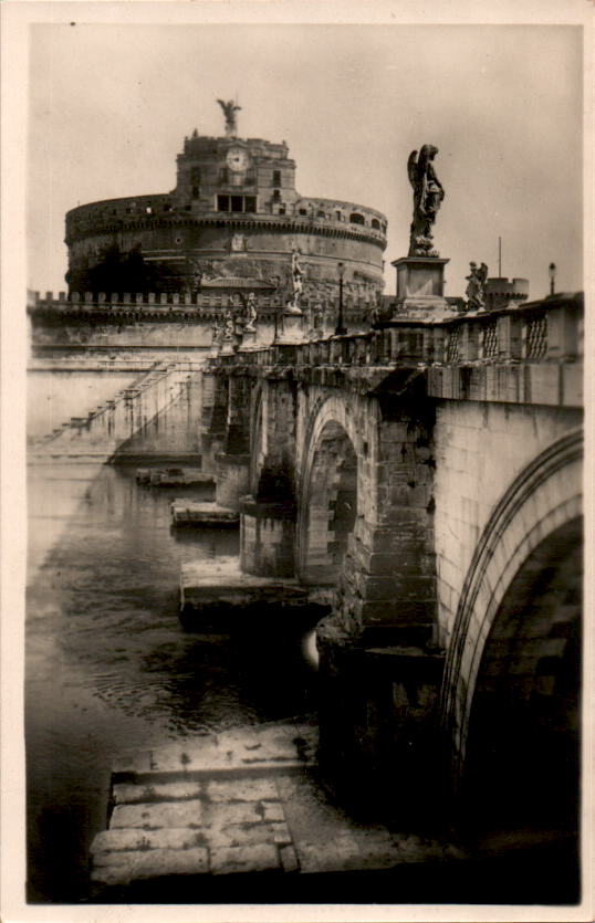 roma, castel e ponte s. angelo