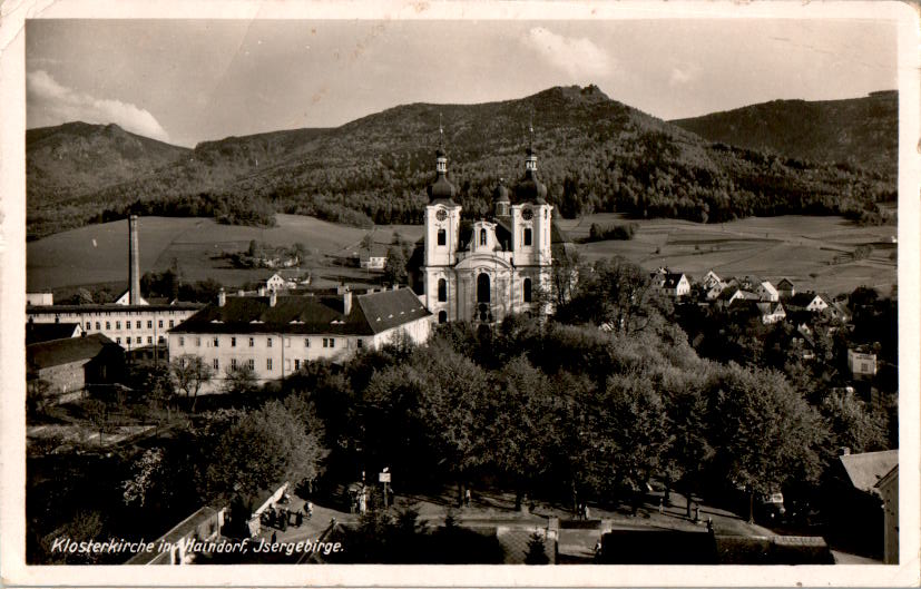 klosterkirche in haindorf, isergebirge