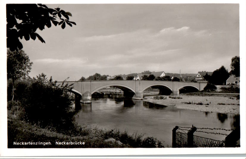 neckartenzlingen, neckarbrücke