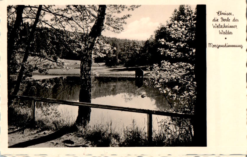 ebnisee, die perle des welzheimer waldes