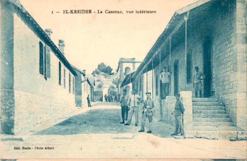 el kreider, la caserne, vue intérieure