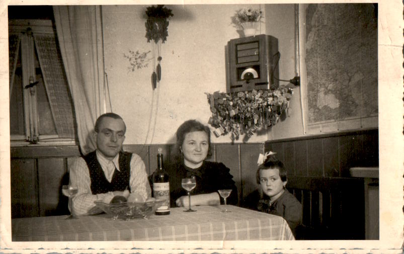 urlaub dezember 1941, foto familie