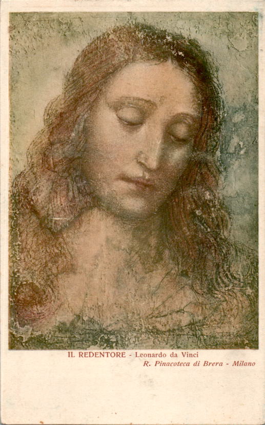 il redentore, leonardo da vinci