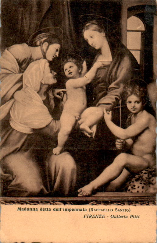 madonna detta dell-impennata, raffaello sanzio