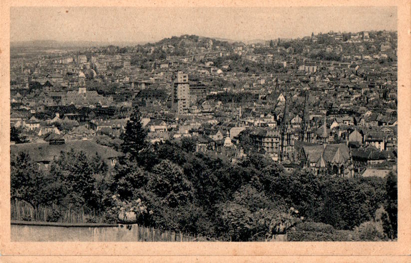 stuttgart, die stadt inmitten von gärten und wäldern