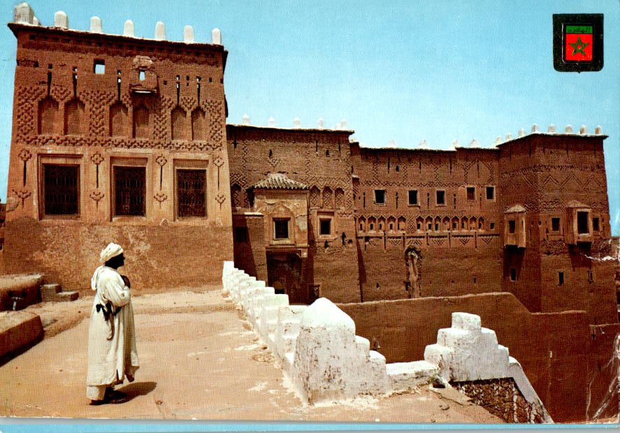 ouarzazate, view of the kasbah, royaume du maroc