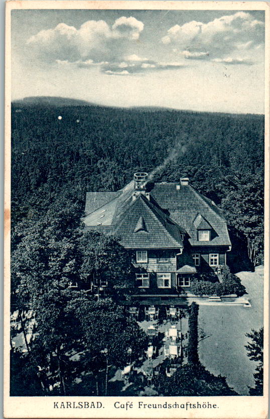 karlsbad, café freundschaftshöhe