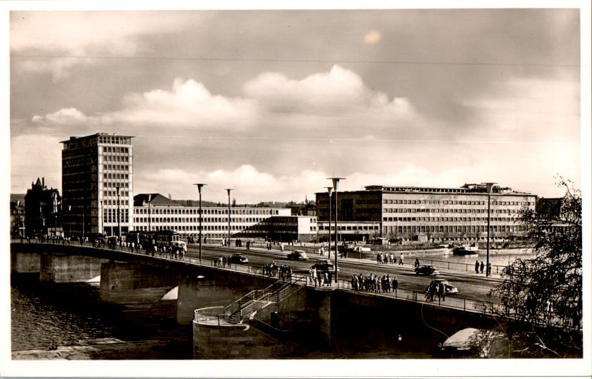 frankfurt am main, friedensbrücke