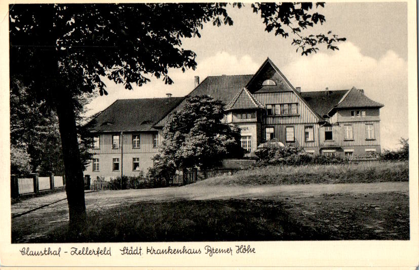 clausthal-zellerfeld, städt. krankenhaus bremer höhe