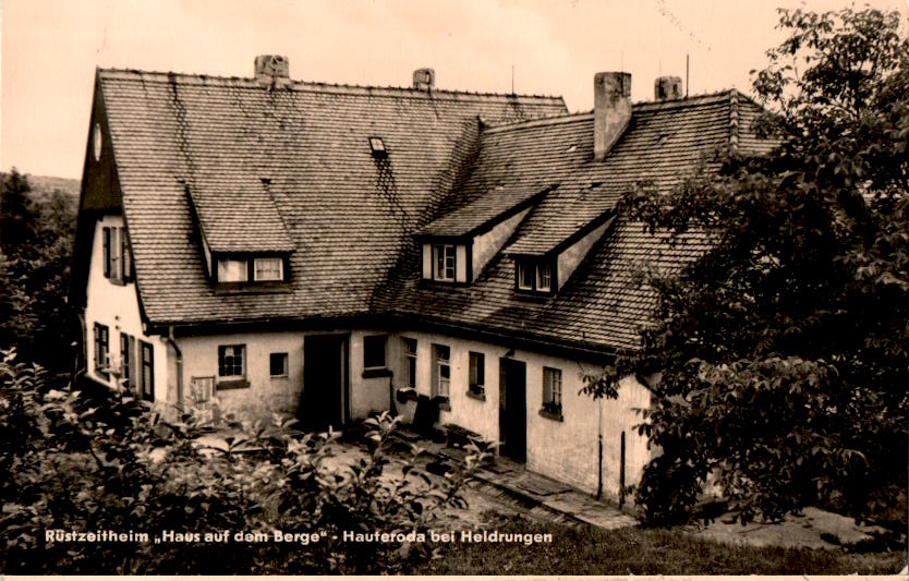 rüstzeitheim "haus auf dem berge", hauteroda bei heidrungen