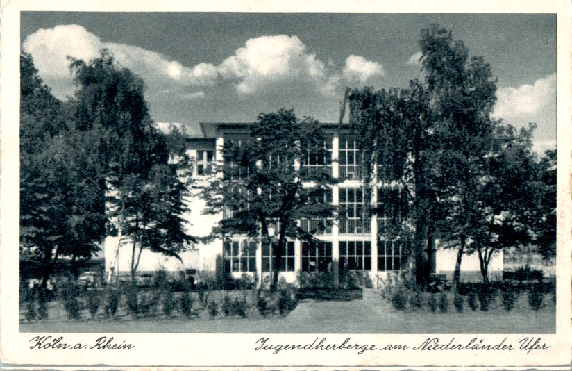 köln, jugendherberge am niederländer ufer