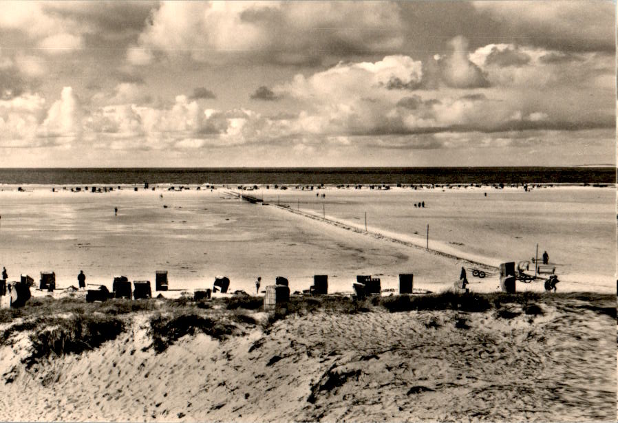 amrum, am badestrand