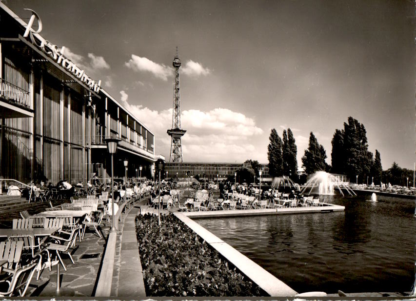 berlin, restaurant am funkturm