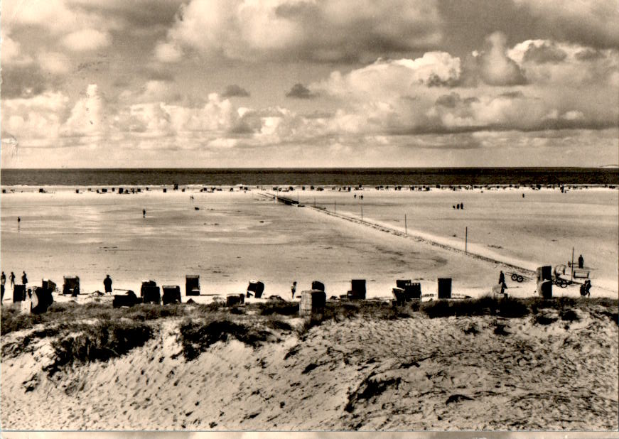 amrum, am badestrand