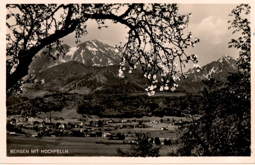 bergen mit hochfelln