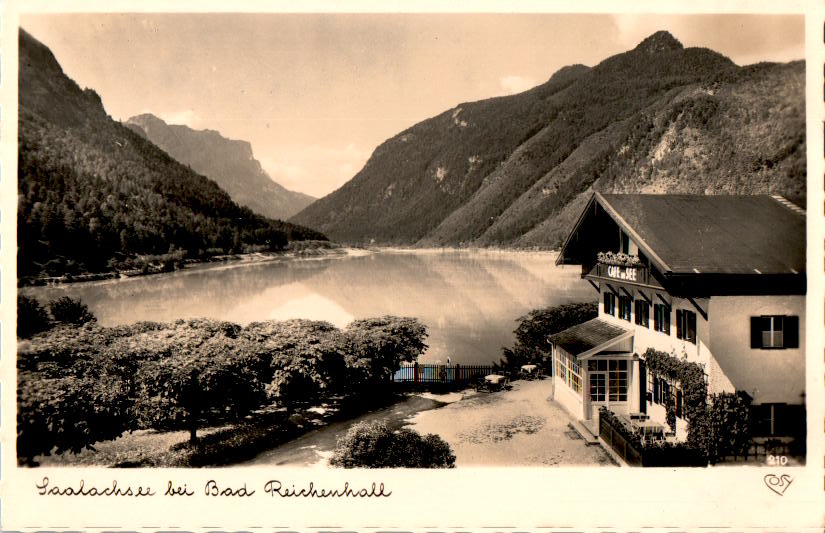 saalachsee bei bad reichenhall