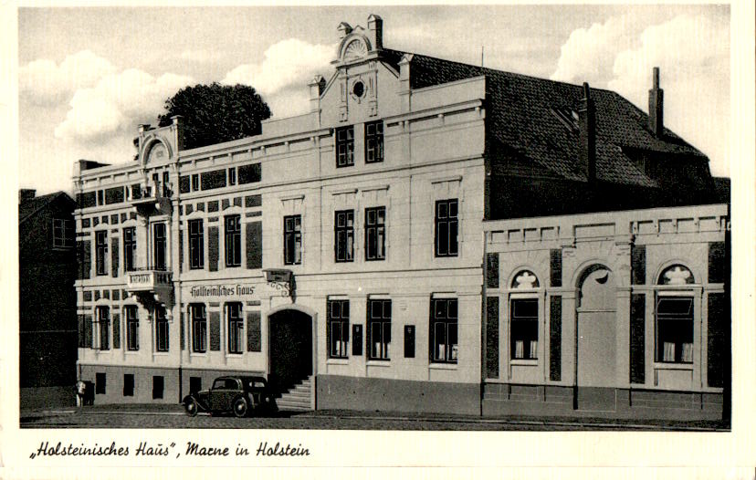 holsteinisches haus, marne in holstein