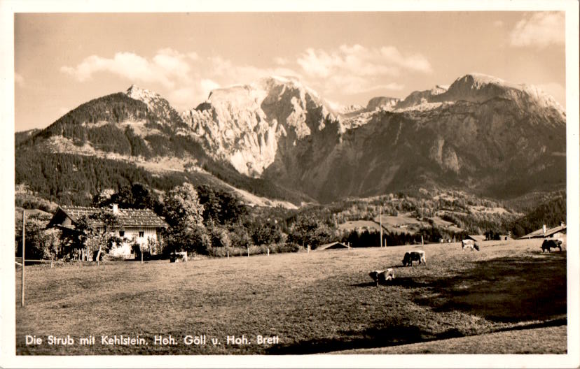 strub mit kehlstein, göll, brett