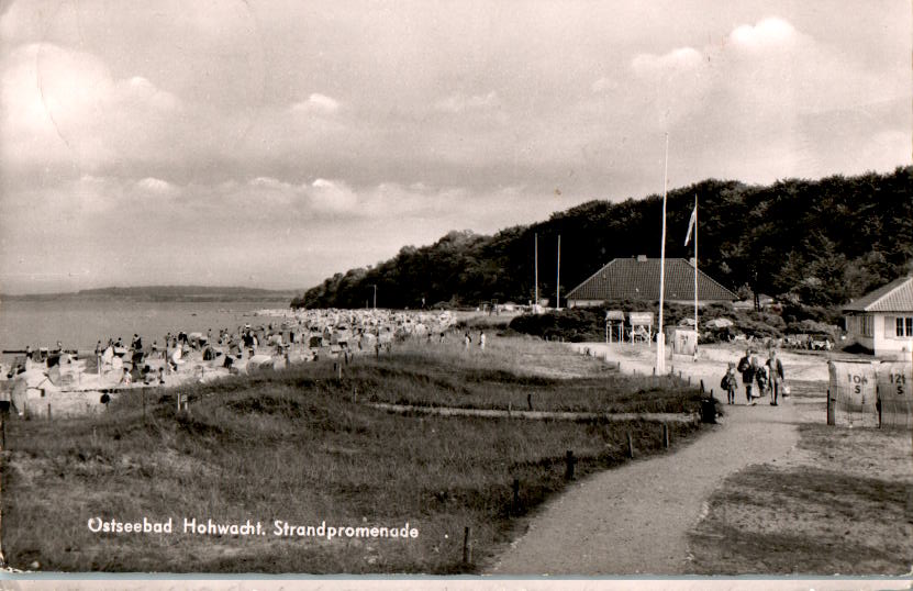 ostseebad hohwacht, strandpromenade