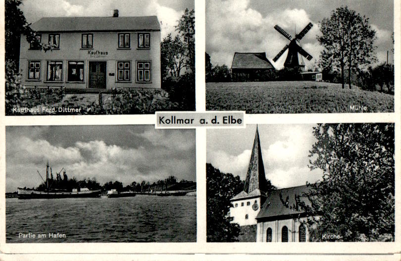 kollmar a.d. elbe, kaufhaus ferd. dittmer