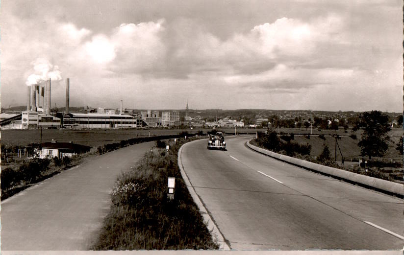 blick auf itzehoe, 1958