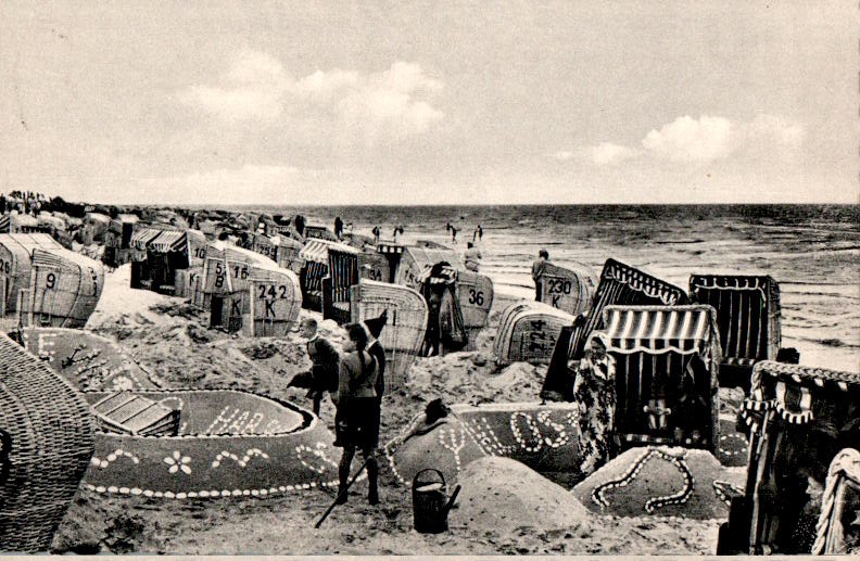 cuxhaven, strandleben