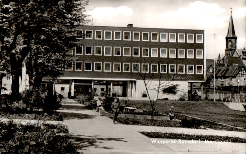 wuppertal-ronsdorf, marktplatz