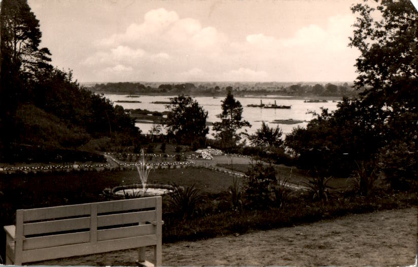 hitzacker, idyllischer winkel am kurhaus