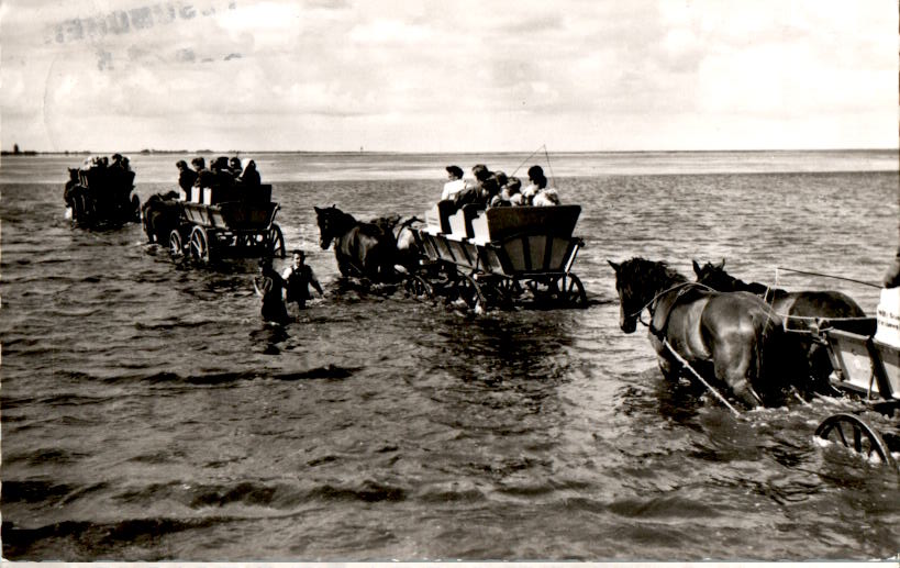 cuxhaven-duhnen, wattwagen