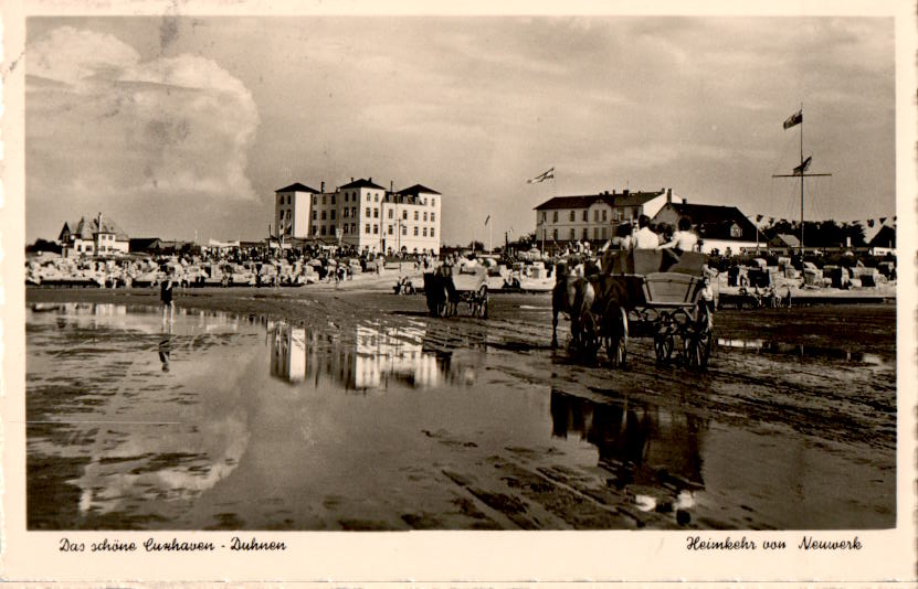 cuxhaven-duhnen, heimkehr von neuwerk