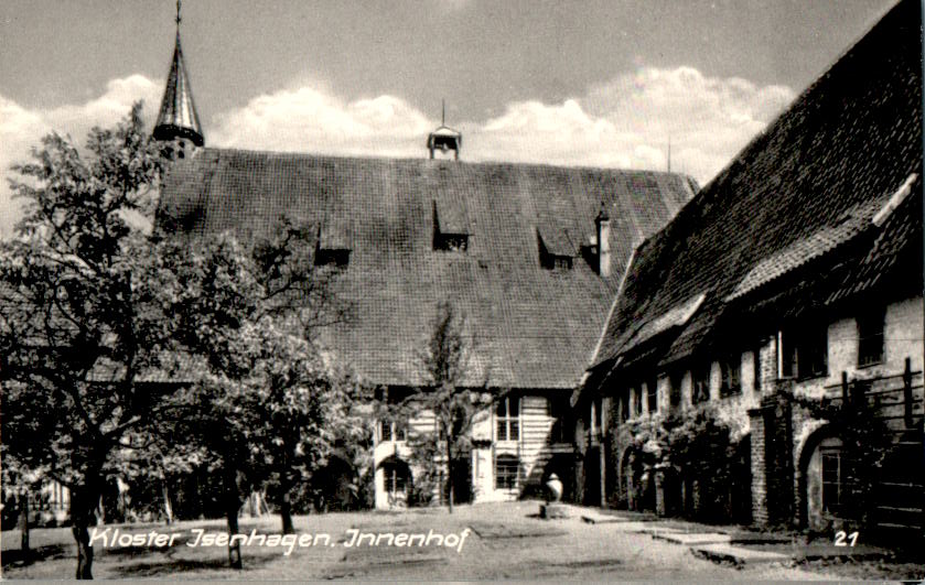 kloster isenhagen, innenhof