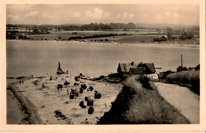 hohwacht, blick auf sehlendorferstrand