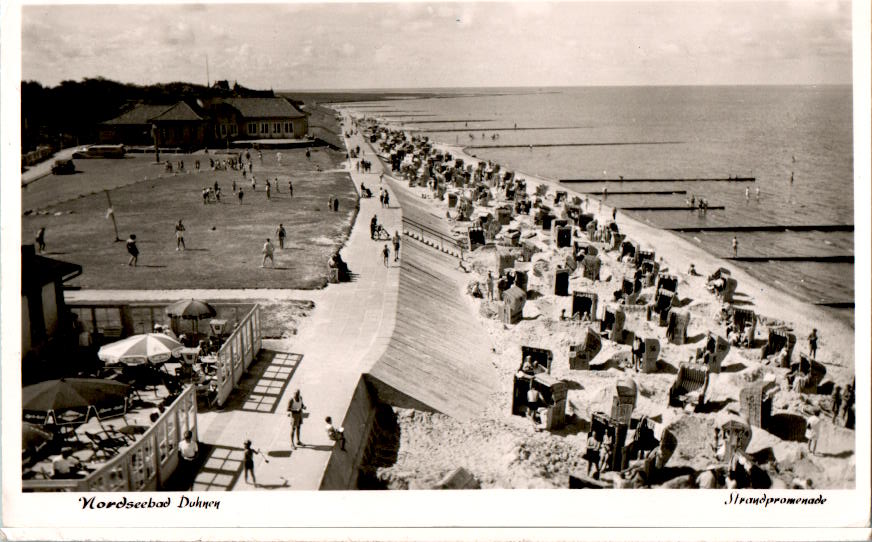 duhnen, strandpromenade